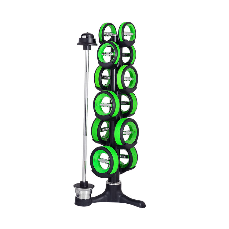 Elite530 Circular Dumbbell Set with Plastic Shoes