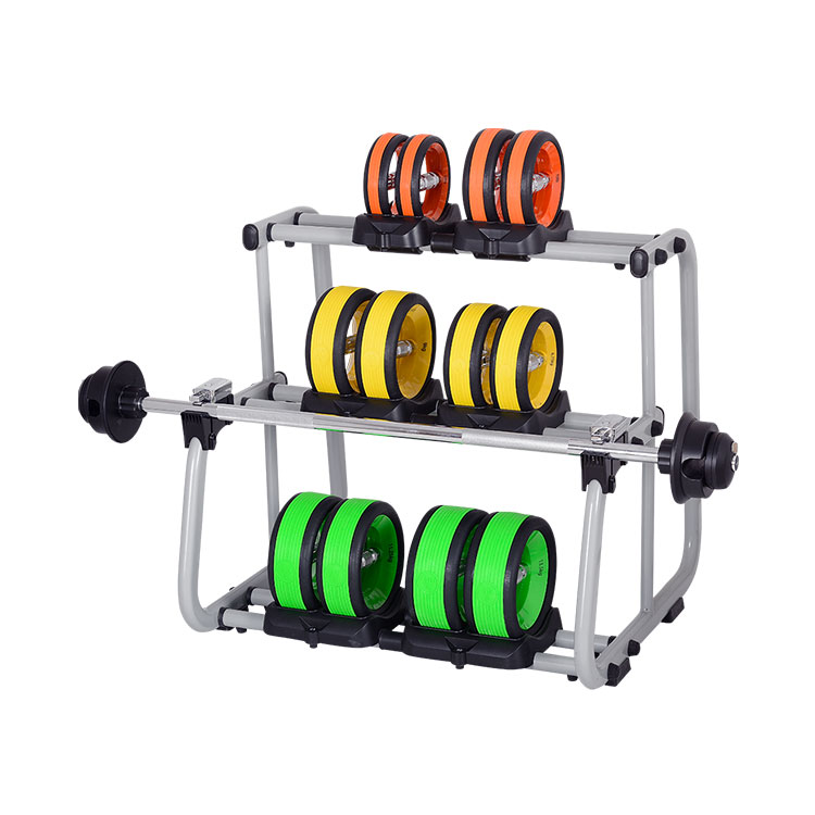 Pro 530 Circular Dumbbell and Barbell Set