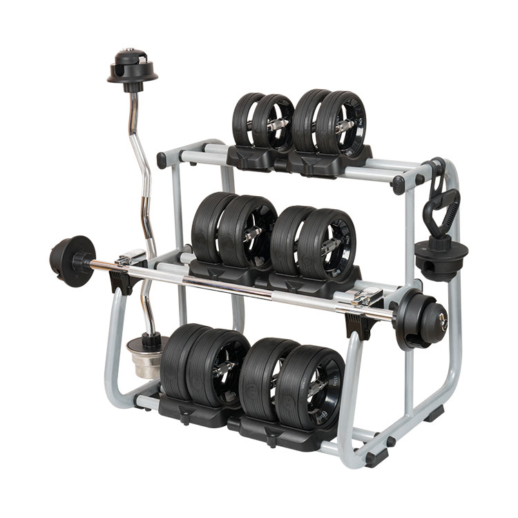 Pro530 Circular Dumbbell and Barbell Set With Attachments